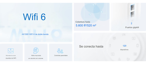 Deco X10 3 Pack Tp-link Mesh Sistema Wifi 6 Ax1500