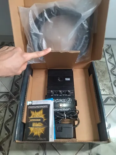 Pedal Talkbox Rocktron Banshee 2 Com Fonte, Caixa E Manuais