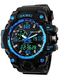 Reloj Masculino Skmei 1155 Caja Grande Deportivo Robusto