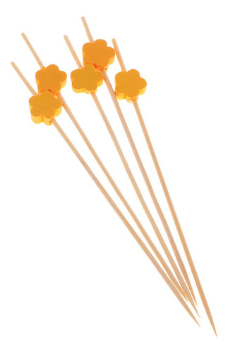 3x 100 Palillos Bambú Para Cóct, Palillos Para Palillos,