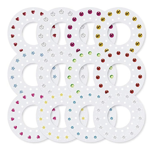 Kit 180 Gemas Bling Conjunto Luxo Toy Maquiagem Play Hair St