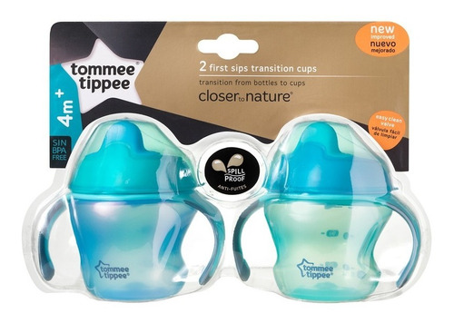 Vasos (x2) De Transición Tommee Tippee First Sips 5 Onzas