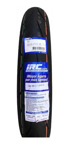 Llanta 100 80 17 Irc Iz-s99