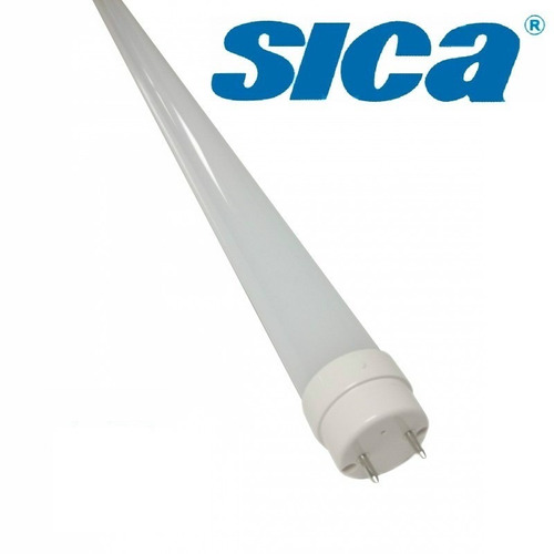 Tubo Led 18w Vidrio L.dia Directo 220v 1.20m R.40w Sica