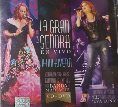 Jenni Rivera La Gran Señora En Vivo Cd