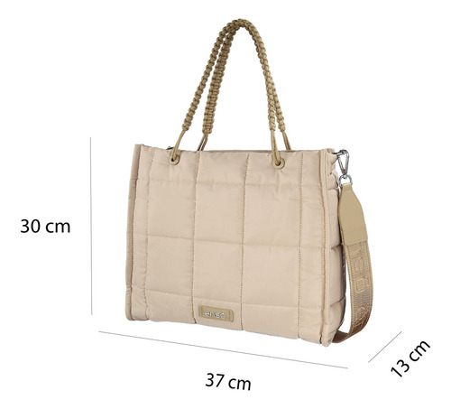 Bolsa Tote Enso Mujer Eb25310ttbe Beige