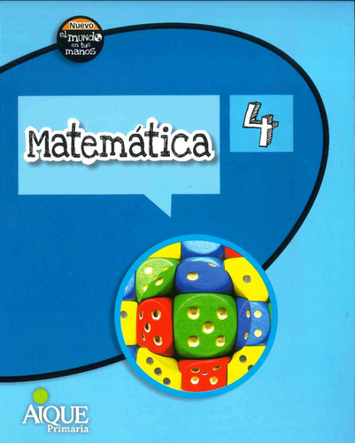  Matemática 4 Nuevo Mundo - Por Aique