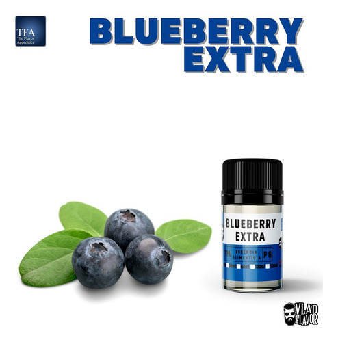 Essência Alimentícia Comestível Blueberry Extra 10ml | Tpa