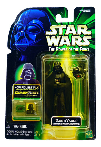 Star Wars Power Of The Force Commtech Darth Vader Detalle