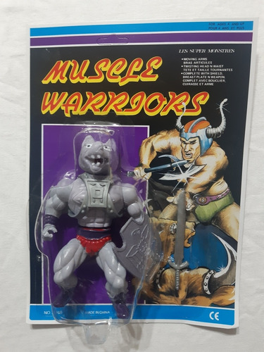 Muscle Warriors Retro Tipo Motu Anubis Galaxy Fighter