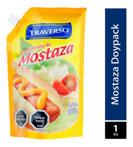 Mostaza Traverso - Doypack 1kg