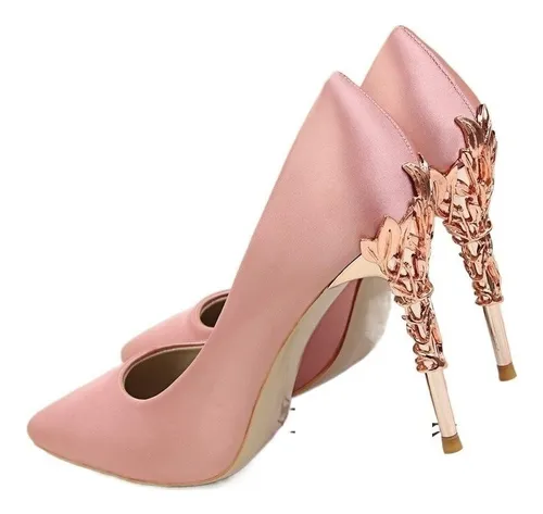 Zapatillas rosas metalicas new arrivals