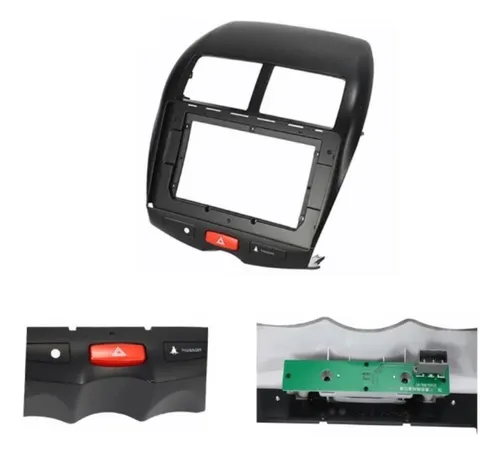 Consola Mitsubishi Asx 2011 - 2015 X 10 Pulgadas (negro)