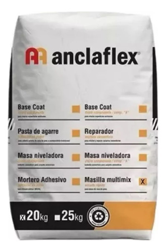 Masilla Polvo Multimix Secado Rápido 20kg Anclaflex -cotizac