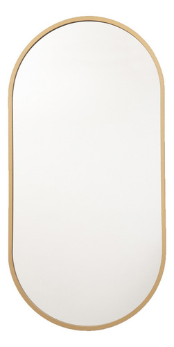 Espejo Torrejon Ovalado 60 Cm Dorado