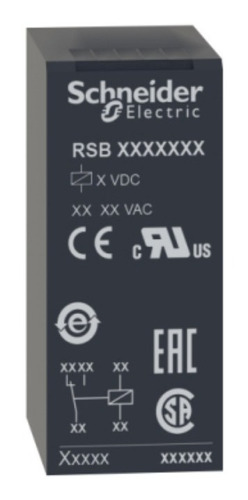 Rele Interface 1c/o 12a 120vca Schneider Rsb1a120f7