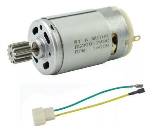 Zz Motor Eléctrico Rs390 Dc 12 V 16000 Rpm Y Motor De 12