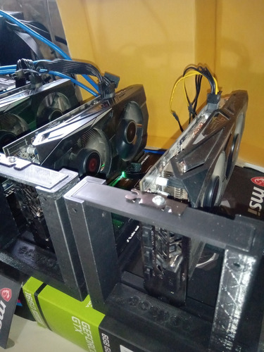 Soporte Placa De Video Gpu Ideal Minería Eth Modular
