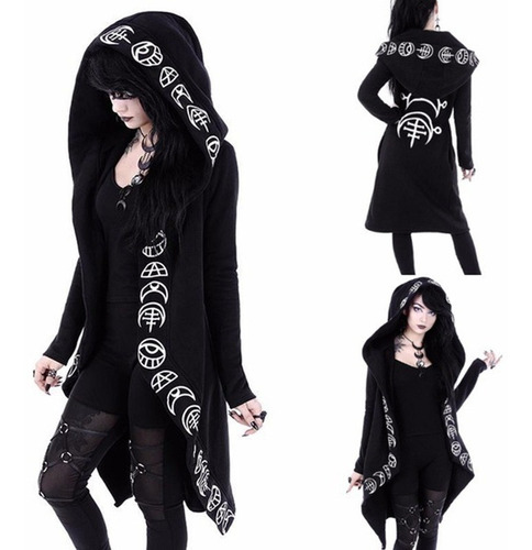 Sudadera Con Capucha Mujer Gótico