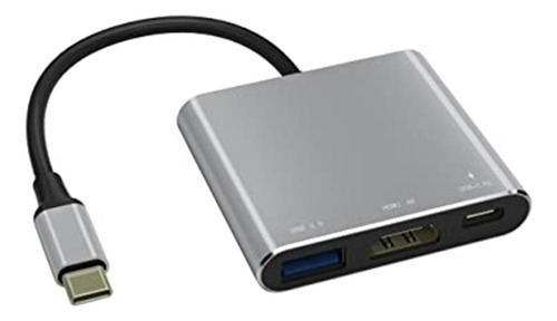 Adaptador Av Multipuerto Usb C Con Salida Hdmi 4k Puerto Usb