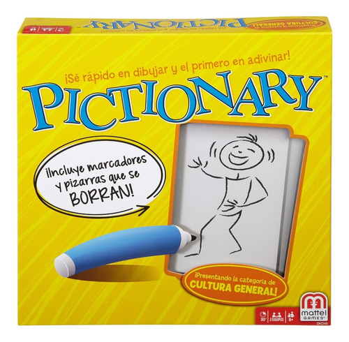 Juego De Mesa Familiar Pictionary Original Para 2 Equipos