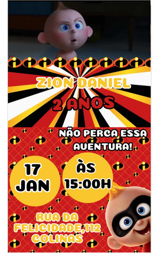 Convite On-line Virtual Com Vídeo Para Enviar Pelo Whatsapp