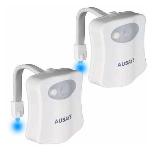 Ausaye - Paquete De 2 Luces Nocturnas Activadas Con Sensor .