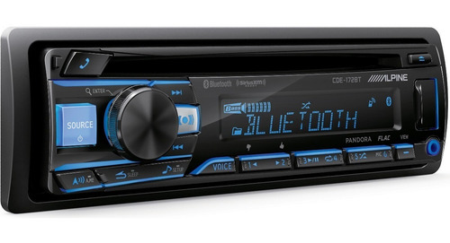 Imagen 1 de 4 de Auto Estereo Alpine Cde-172bt Bluetooth Usb Mp3 + Q Pioneer