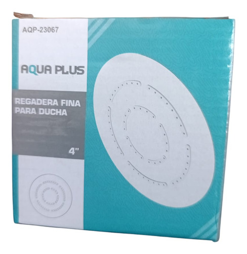 Regadera Fina Para Duchas (4 Pulgadas)