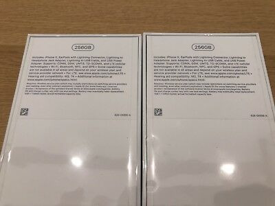Imagen 3 de 3 de 2 Nuevo Apple iPhone X Max - 256gb - Espacio Gris