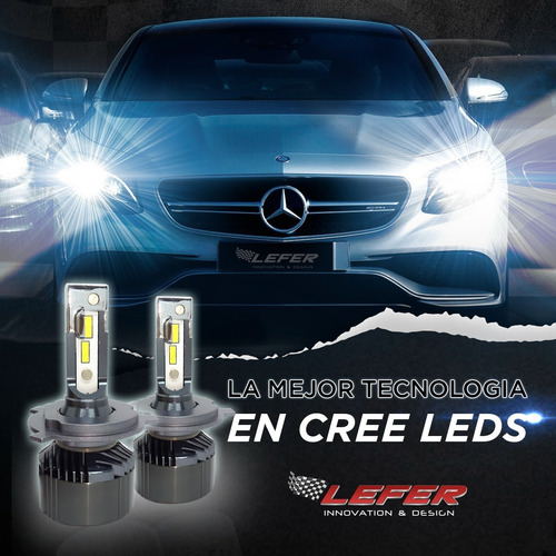 Imagen 4 de 10 de Kit Led Cree F6 H4 10.000 Lumens Reales Csp Ence Rapi Canbus