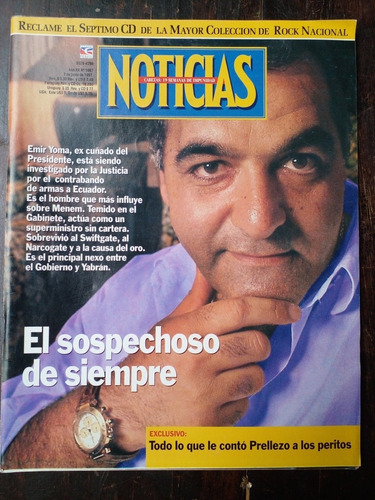 Noticias N° 1067 7/6/97 Emir Yoma Caso Cabezas Francia 98 D