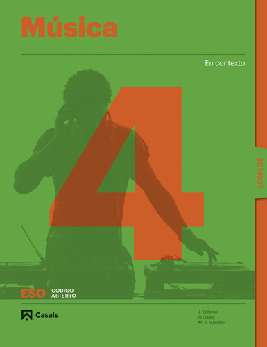 Música 4ºeso. Código Abierto 2023 - Aa.vv