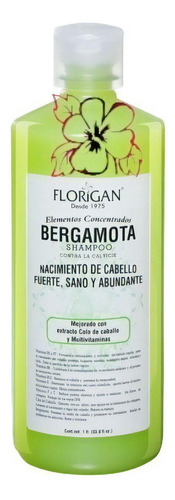  Shampoo Bergamota 1lt. Florigan