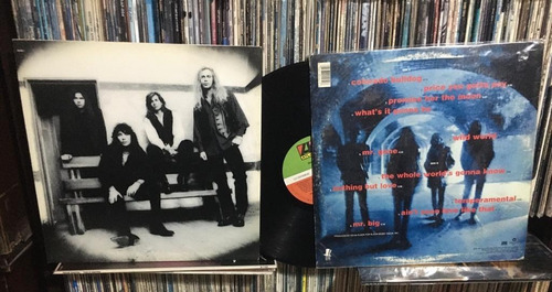Mr. Big Bump Ahead Vinilo Lp Orig Brasil 1993 Hard Rock (Usado)