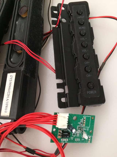 Sensor Teclado E Auto Falantes Da Tv Buster Modelo Hbtv42l01