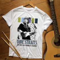 Comprar Remera - Dire Straits - Remeras De Música - Pacamaka Remeras