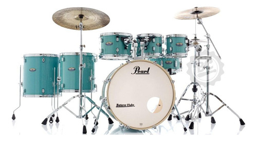 Bateria Pearl Decade Maple Mint 22,8,10,12,14,16 C/ Ferragem