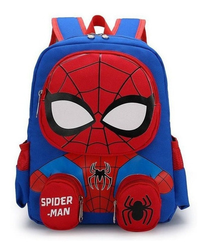 Nuevo Bolso Para Niños Dibujos Animados Spider-man Kt Cat Mo