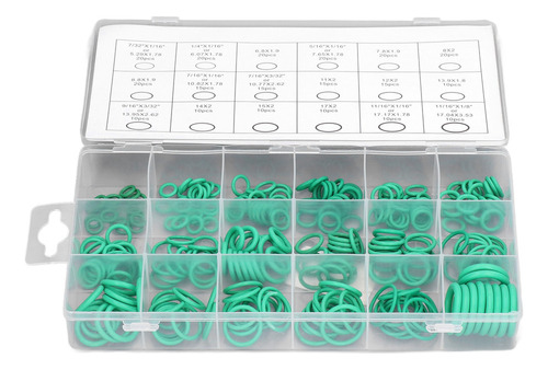 Kit De Juntas Tóricas Verdes De Goma Resistentes Al Desgaste