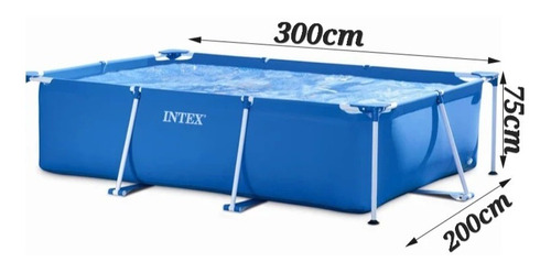 Piscina Armable 300x200x75cm Retangulare 3.834l