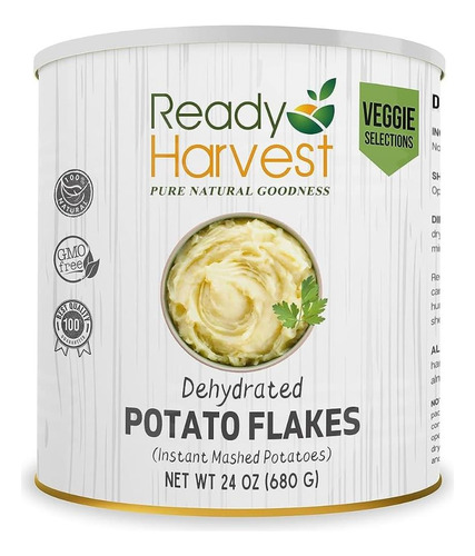 Flocos De Batata De Alimentos Desidratados Prontos Para Colh