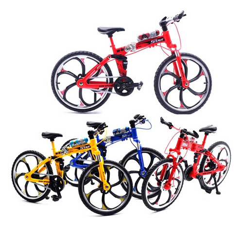 Juguete Bmx Bicicleta Colección  Plegable Bicicletas 2026a