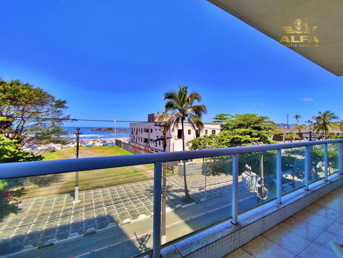 Imagem 3 de 30 de Apartamento Na Praia Frente Ao Mar 3 Suítes 1 Vaga Piscina Pitangueiras Guarujá. - Ap1328