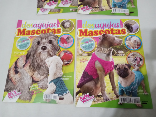 Lote Revistas Ropita Perros Mascotas Tejidos Palermo Envios