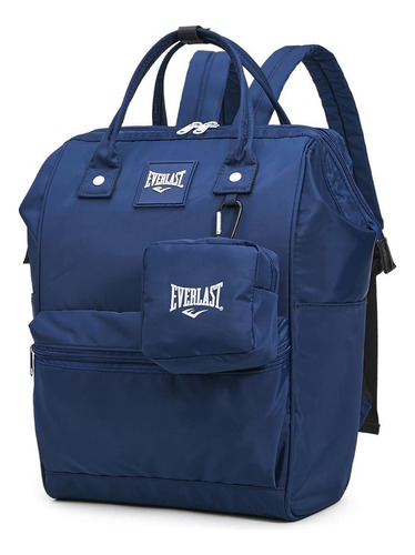 Mochila Coin Nylon Azul Everlast