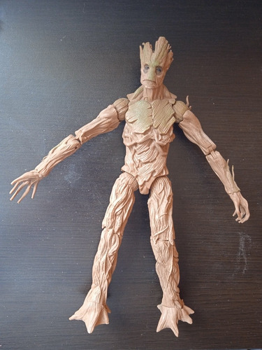 Marvel Legends Groot Ucm Baf Completo Guardians Of The Galax