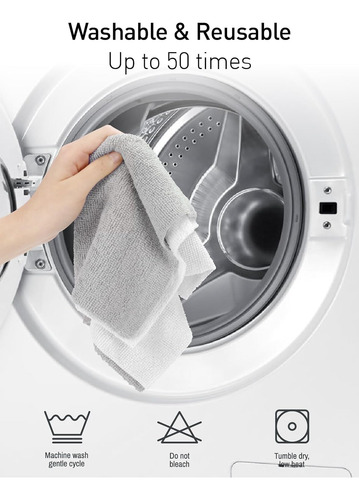 Rollo De Panos Microfibra Fantasticlean 75 Un. Blanco