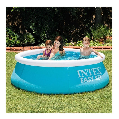 Piscina Inflável redonda Intex Easy Set 28101 de 183cm x 51cm 886L azul