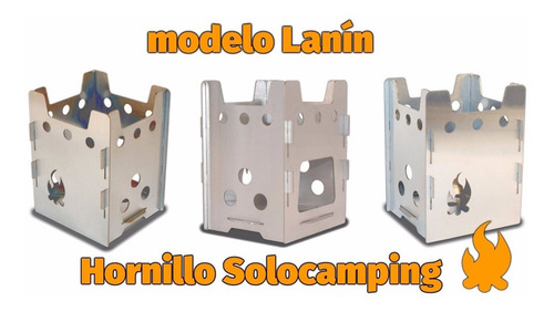 Imagen 9 de 10 de Hornillo Solocamping Lanín - Incluye Estuche